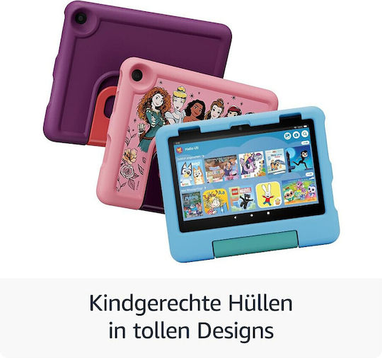 Amazon Fire HD 8 Kids (2024) 8Inches Tablet (3GB/32GB) Blue