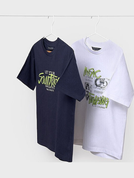 Set Kinder-T-Shirts Blau