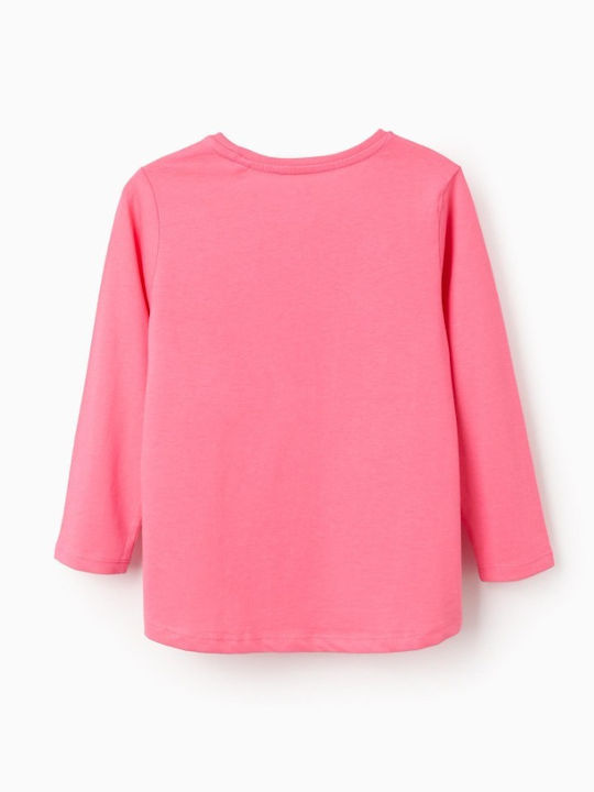 Set Kids Tops Ecru Fuchsia