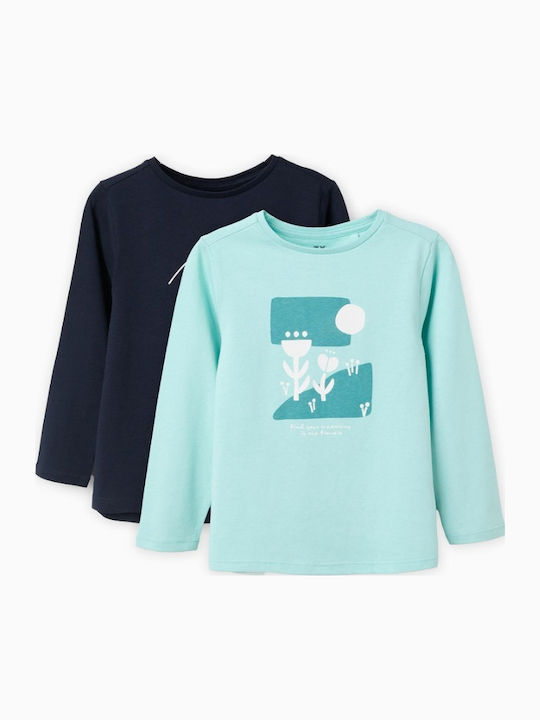 Set Kids Tops Turquoise