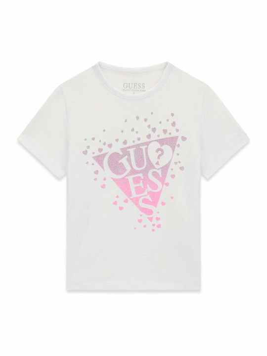 Kids Short-Sleeved Top White