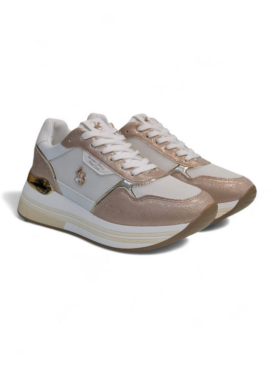Women's Gold Sneakers