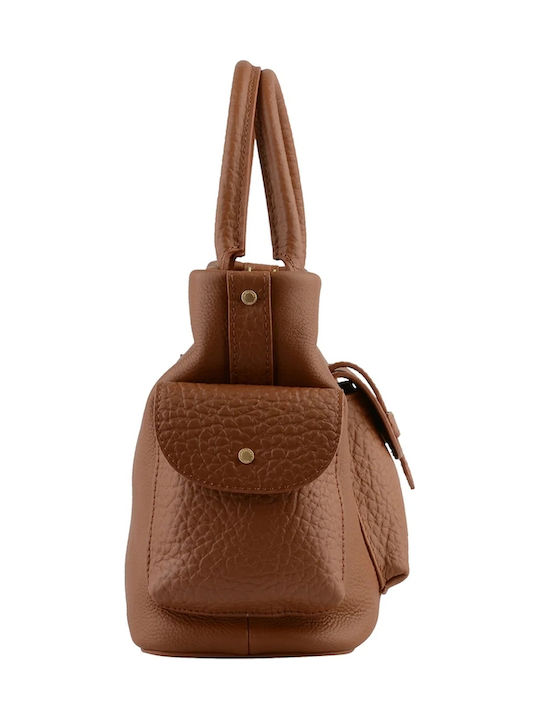 Leder Damen Handtasche Schulter Crossbody Braun