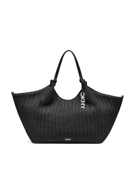 Paula Rattan Damenhandtasche Tote Handtasche Schwarze