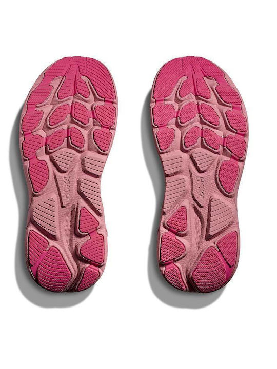 Clifton 10 Kinder Sportschuhe Laufen mit Schnürsenkeln Rosa