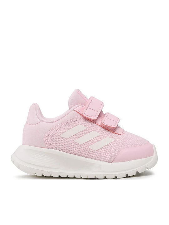 Tensaur Tensaur Run 2.0 CF I Kids Sports Shoes Running with Hoop & Loop Closure Clear Pink / Core White