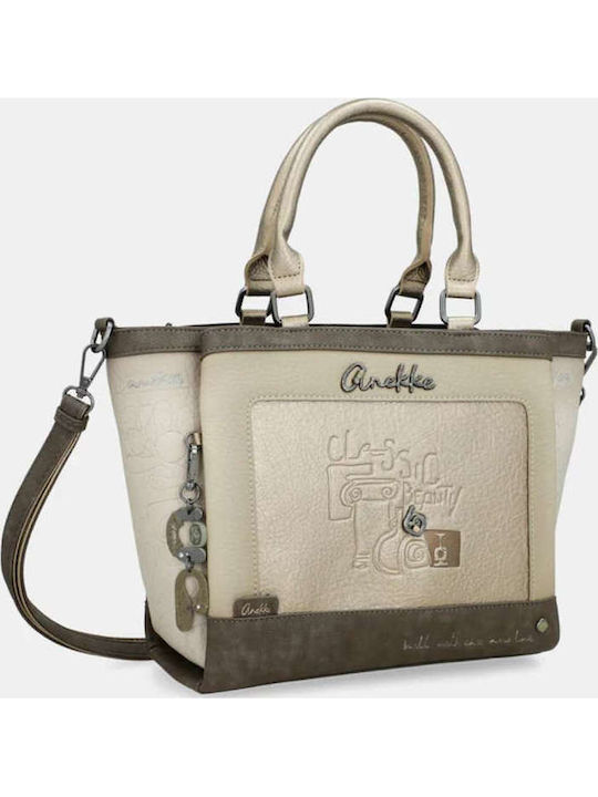 Damen Schulter Mehrfarbige Tasche