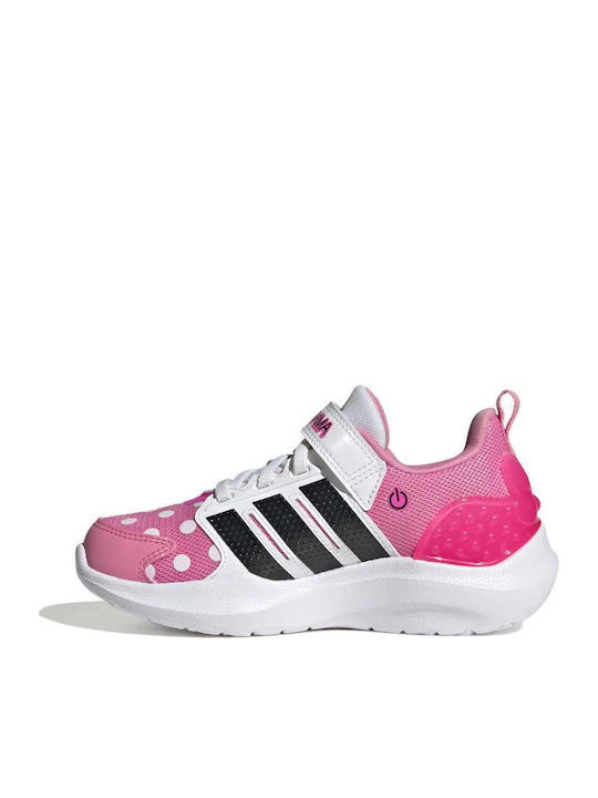 El C Kids Sports Shoes Running with Hoop & Loop Closure Pink