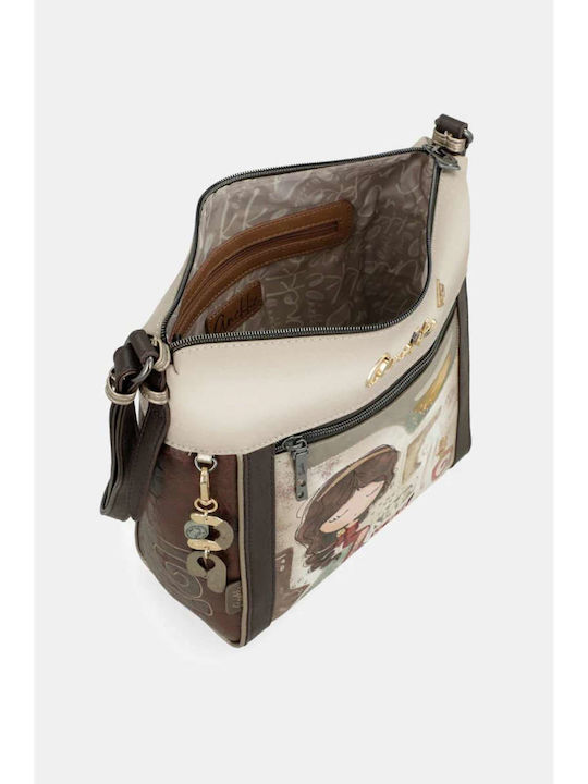 Damen Schultertasche Mehrfarbig