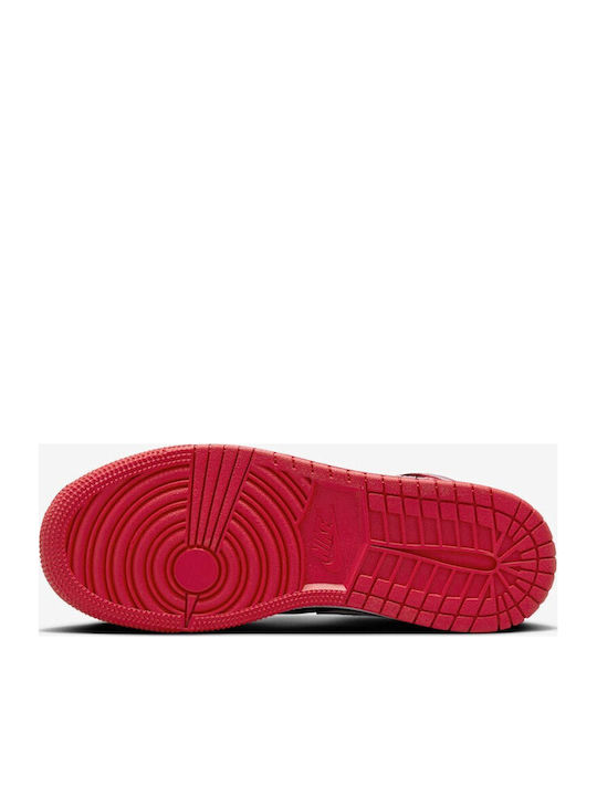 Air  1 Kids Sneakers High Red