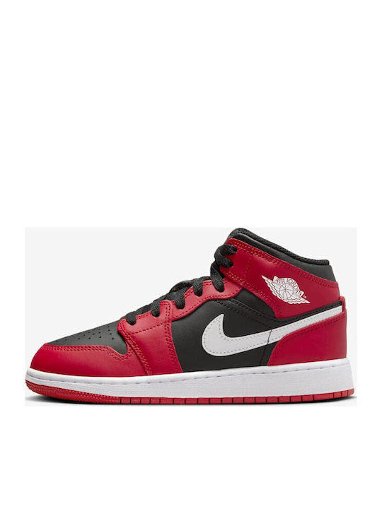 Air  1 Kids Sneakers High Red