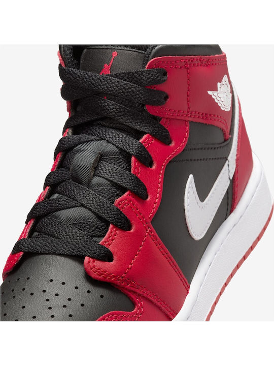 Air  1 Kids Sneakers High Red