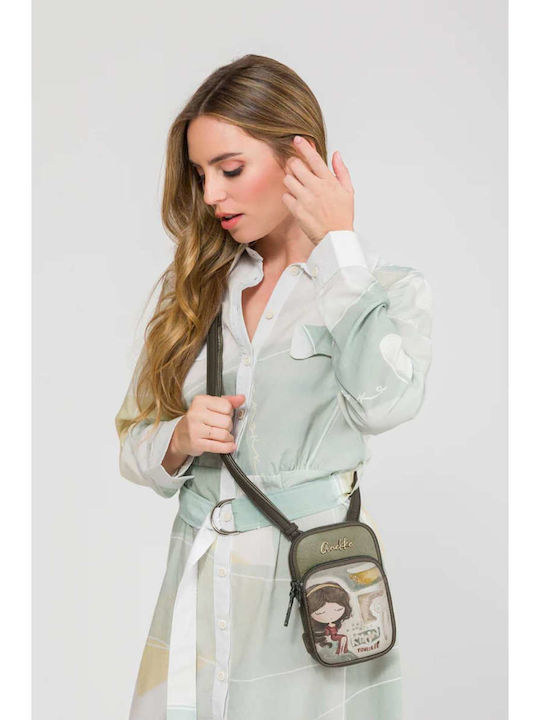 Damen Schulter Mehrfarbige Tasche