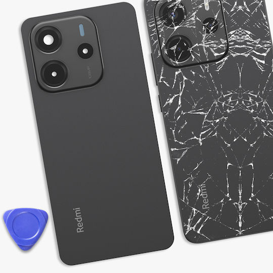 Xiaomi Original Akkuabdeckung Xiaomi Redmi Note 14 4G Service Pack Schwarz