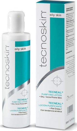 Tecnoskin Tecneal Purifying Lotion Reinigung Gesicht für Akne-anfällige Haut 200ml