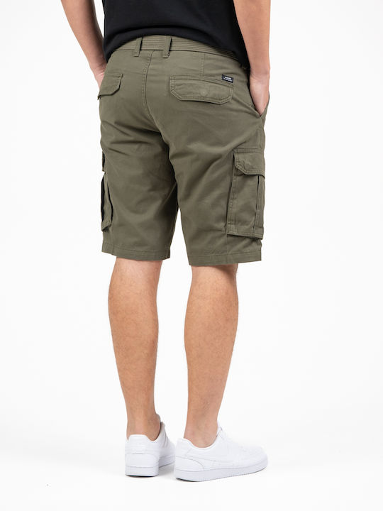 Ανδρική Βερμούδα Cargo Dk Khaki