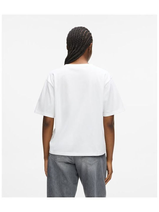 Damen T-Shirt Weiß