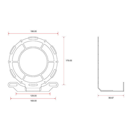 C-racer Set Headlight Grill Crystals Universal All Motorcycles Headlight 7" 17.8cm 8" 20.3cm C-racer Universal Headlight Grill & Lens Kit No1