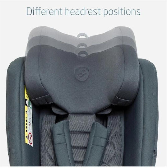 Maxi-Cosi Spinel 360 Plus Καθισματάκι Αυτοκινήτου i-Size με Isofix Μαύρο 0-36 kg