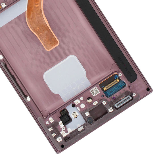 Samsung Touch Mechanism Screen for Galaxy S22 Ultra 5G S908 Burgundy