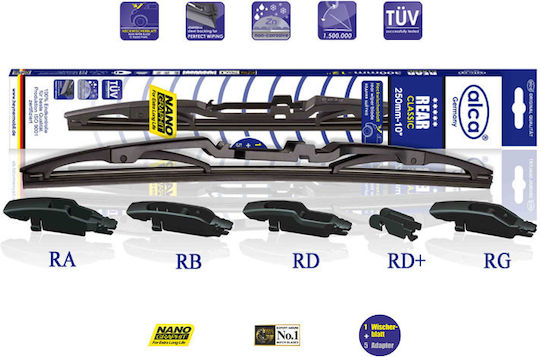 Alca Rear Classic Ștergător Auto Partea Din Spate 250mm