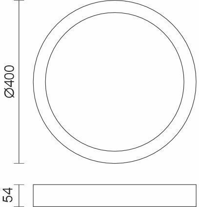 Spot Light Πλαφονιέρα Μπάνιου LED
