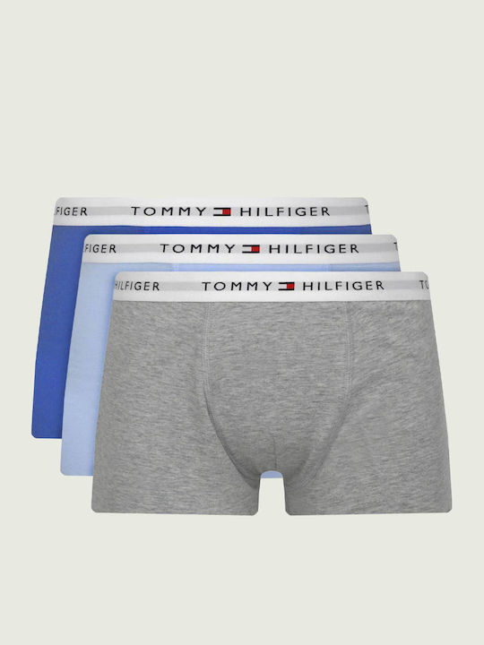 Tommy Hilfiger Комплект Детски Боксерки Сини 3 Броя Tommy Hilfiger Комплект Детски Боксерки Сини 3 Броя