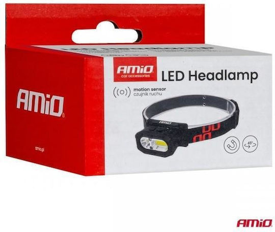 AMiO Lanternă Reîncărcabilă de Cap LED
