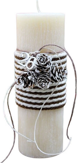 Gerakis Weihnachtskerze 20x6,5cm