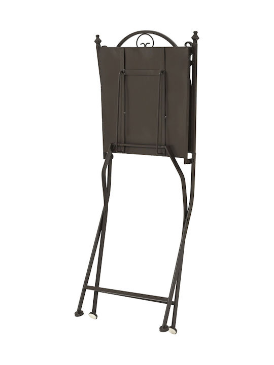 Градински Стол Метален Едноцветен 38x50x89см