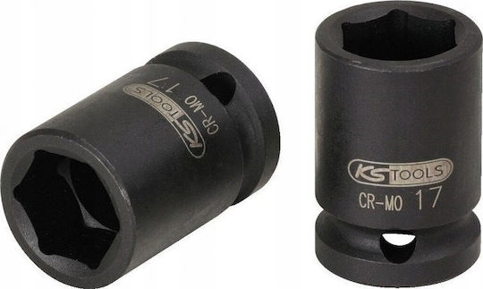 Ks Tools Steckdosen Pneumatisch mit Rahmen Gastgeber 1/2" Set 12 Stück