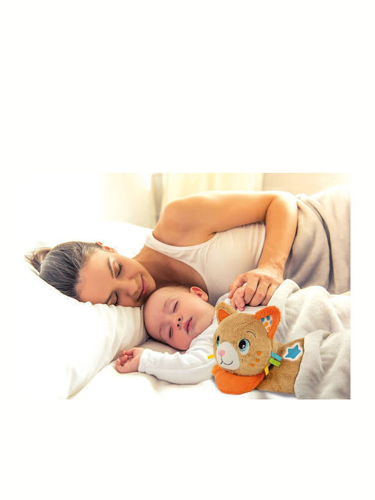 Παιχνιδολαμπάδα Baby Ζωάκι Γατούλα Ηρεμώ Από Ύφασμα Με Μουσική Και Ήχους Για Νεογέννητα για 0 + Ετών Clementoni