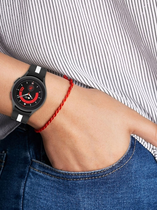 Gummi-Armband Grün 46mm