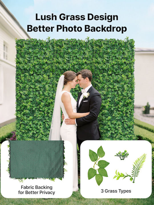 Vevor Artificial Foliage Roll 2.43m x 61cm 4pcs