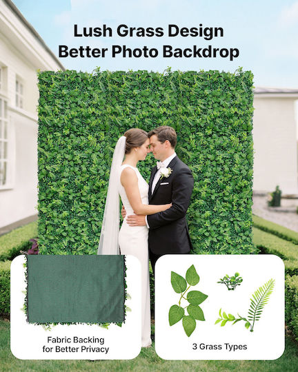 Vevor Artificial Foliage Roll 2.43m x 61cm 4pcs