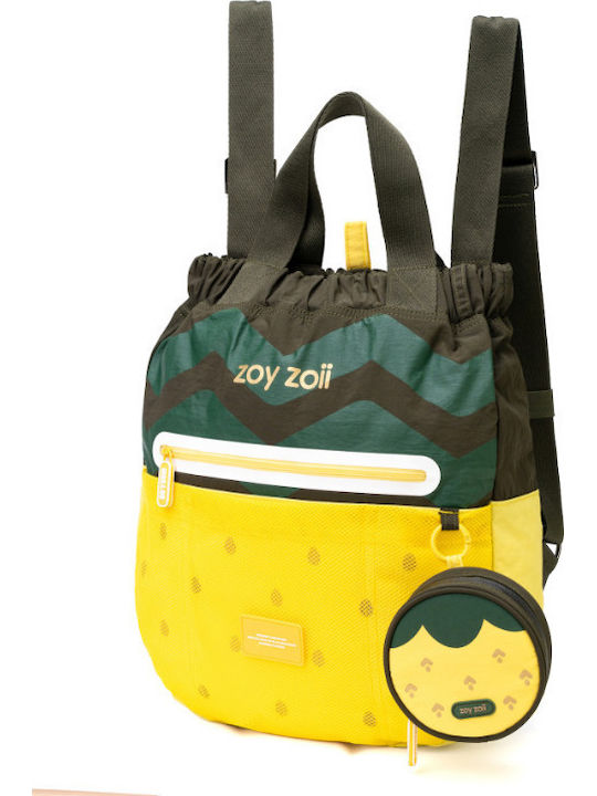 zoy zoii B86 Σχολική Τσάντα Πλάτης Νηπιαγωγείου Pineapple