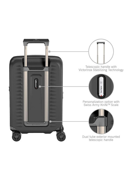 Victorinox Airox Large Suitcase Travel Black with 4 Wheels