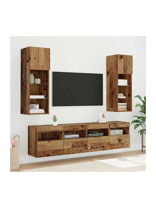Nachttisch Holz Braun 40x30x40cm