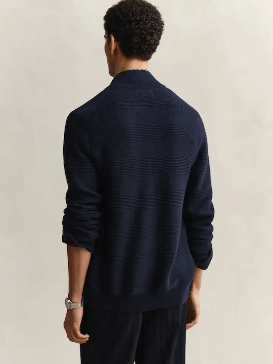 Men's Knitted Jacket Dark Blue
