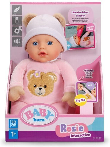 MGA Entertainment Baby Born Baby Doll (Various Designs) 1pc