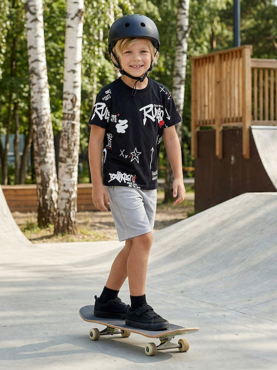 Kinder-Set mit Shorts Sommer 2Stück Black