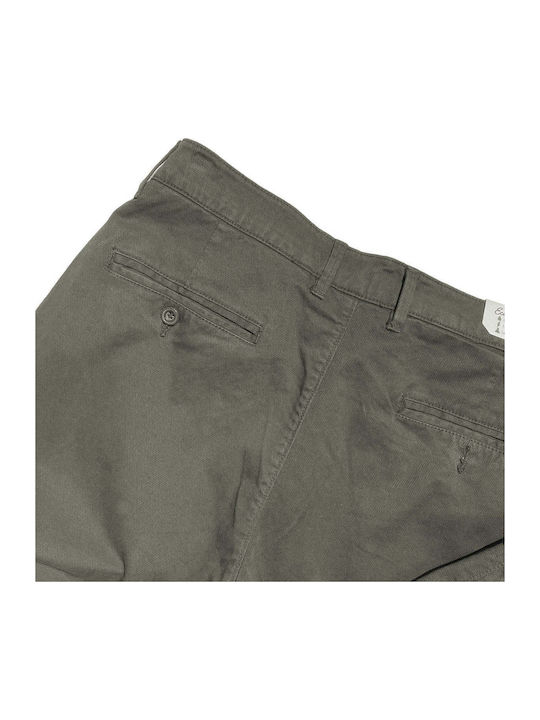 Chino Trousers Elastic in Relaxed Fit Khaki