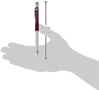 Pilot Mechanical Pencil S10 Transparent Red Body 0.4 Mm Hps – 1sr – Tr4 4902505248443