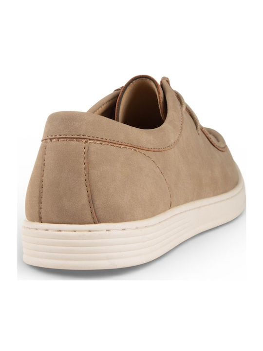 Ανδρικά Boat Shoes σε Μπεζ Χρώμα