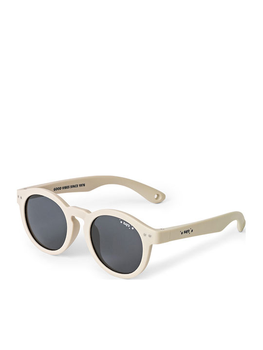 Saro Polarized Kids Sunglasses Beige