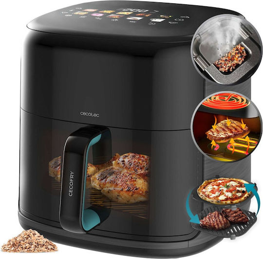 Cecotec 6500 Heißluftfritteusen 6.5lt Schwarz