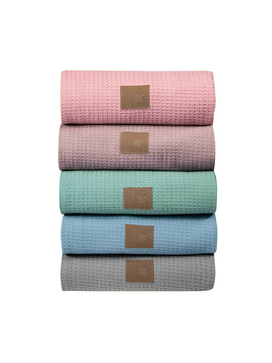 Greenwich Polo Club Babydecken 8872 Waffel Rosa 110x150cm