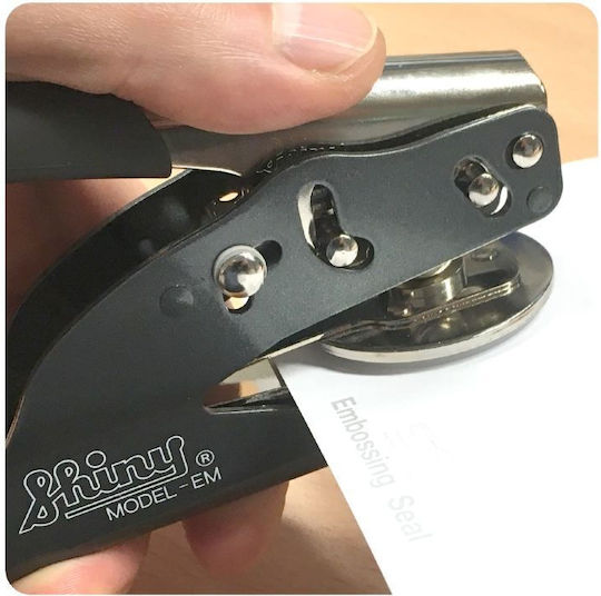 Σφραγίδα Shiny Em-5 Ανάγλυφη Στρογγυλή 41mm