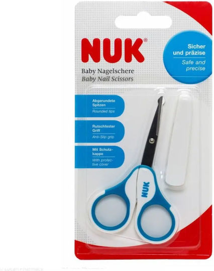 Nuk Baby Nail Scissors Blue 1pcs