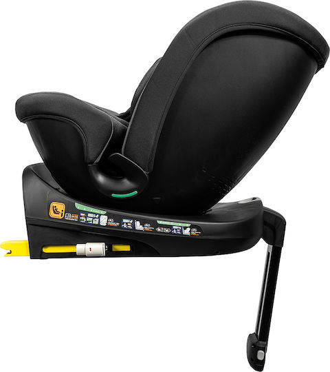 Bebe Confort Grow Fix Baby Car Seat i-Size with Isofix Tinted Black